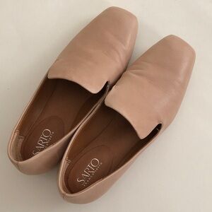 Franco Sarto Nude Square toe loafers